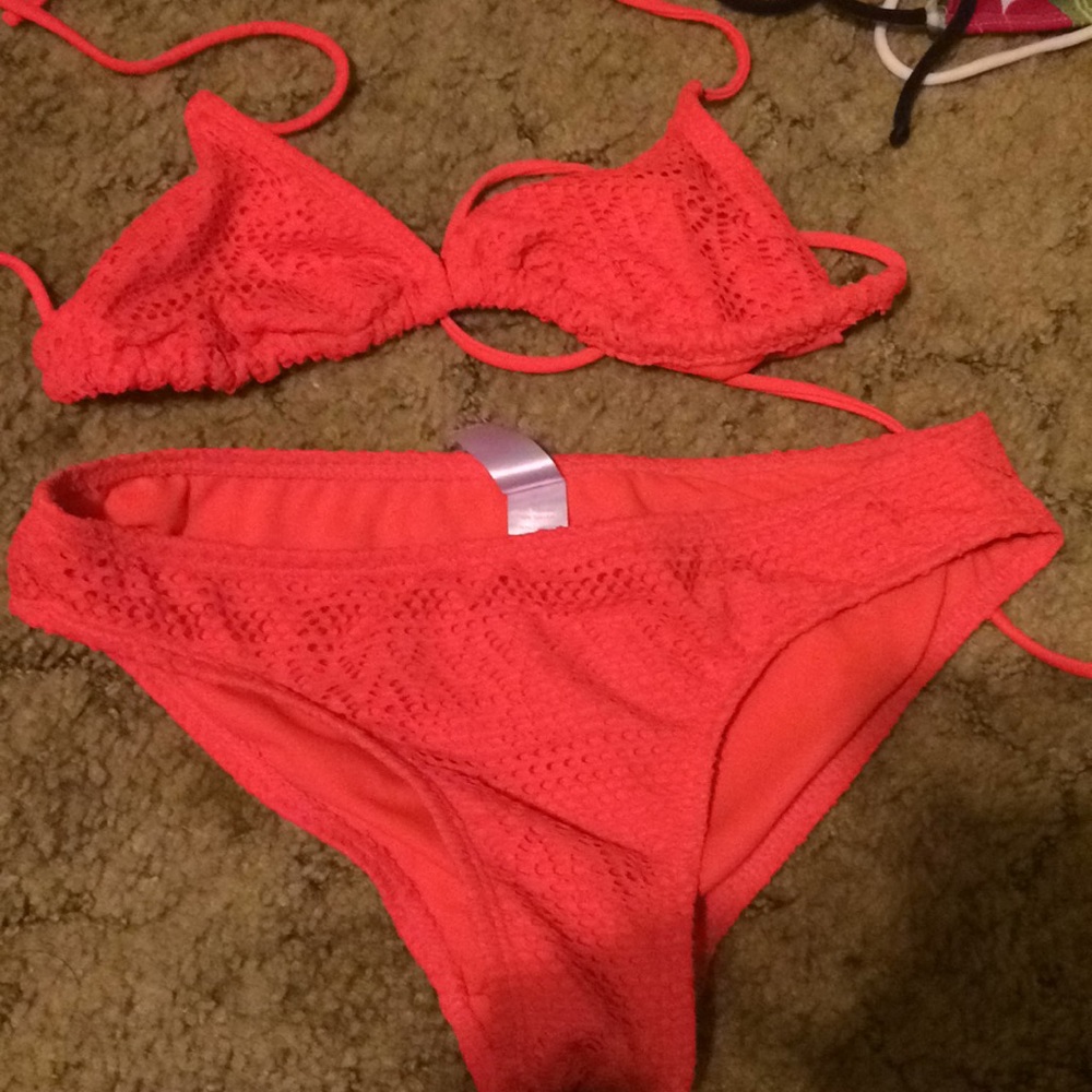 Pink bikini